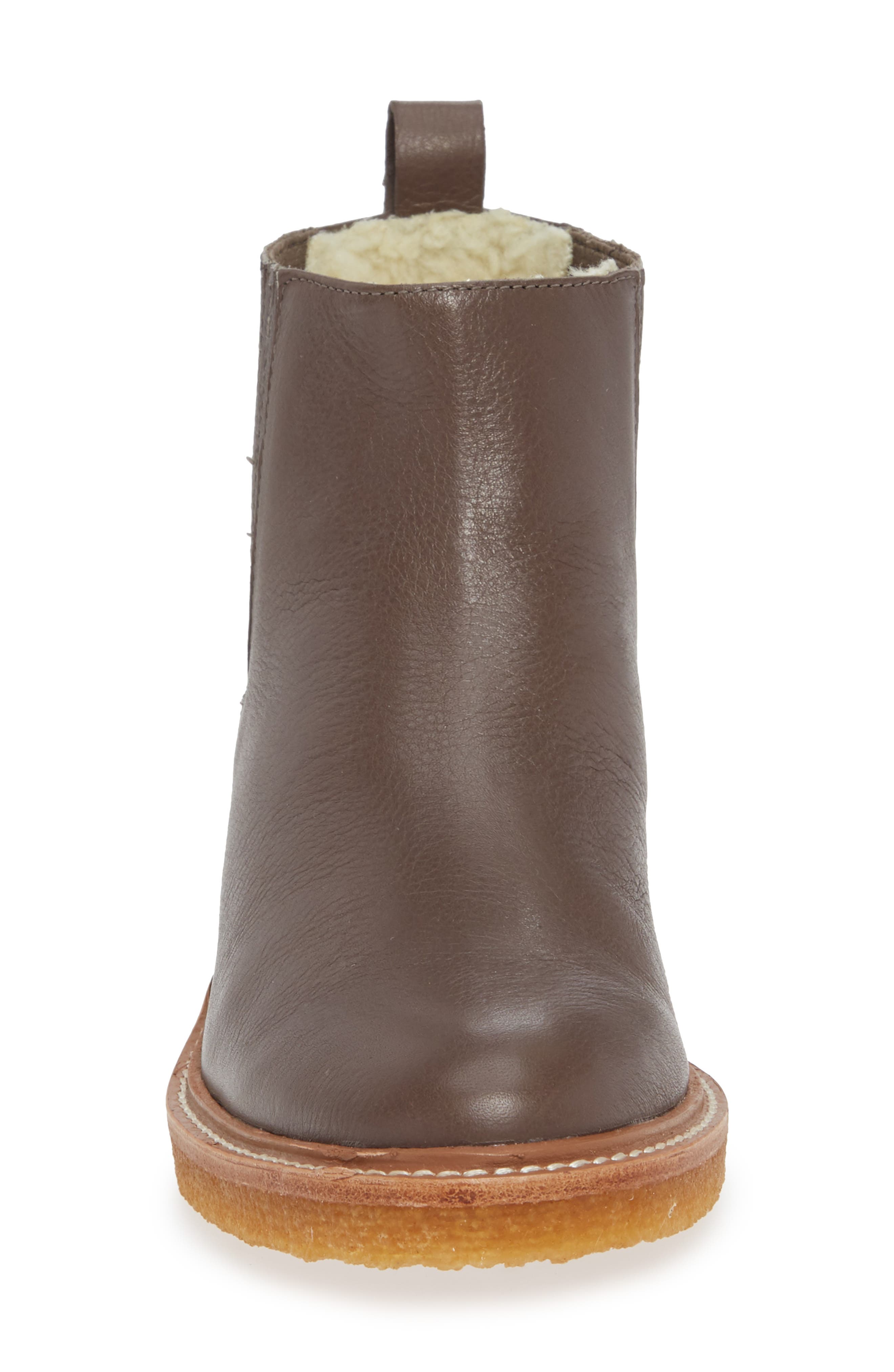 botkier chelsea faux shearling lined boot