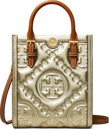 Tory burch discount metallic crossbody bag