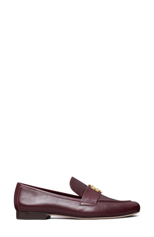 Shop Tory Burch Eleanor Loafer In Dark Carmine