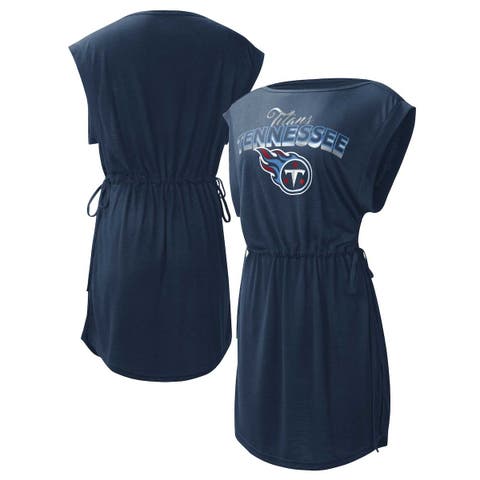 New England Patriots G-III 4Her by Carl Banks Women's Hurry Up Offense  T-Shirt Dress - Navy