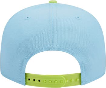 Los Angeles Dodgers New Era Spring Basic Two-Tone 9FIFTY Snapback Hat -  Cream/Light Blue