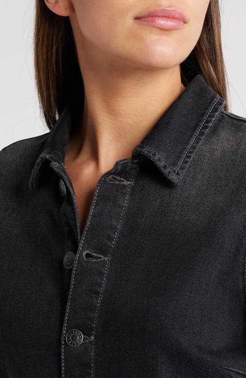 Rails Beverly Long Sleeve Denim Shirtdress In Eclipse