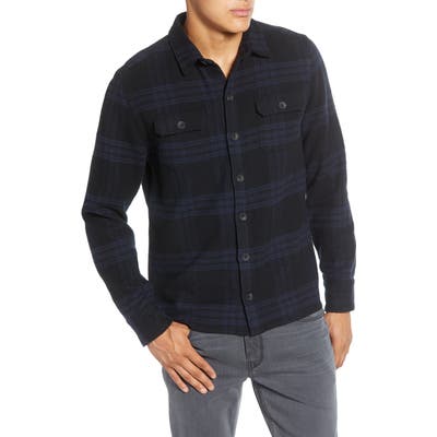 Paige Williams Regular Fit Plaid Button-Up Flannel Shirt Jacket