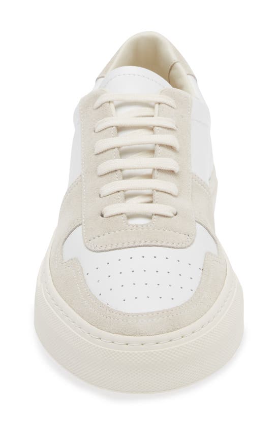 Shop Common Projects Bball Duo Sneaker In Off White