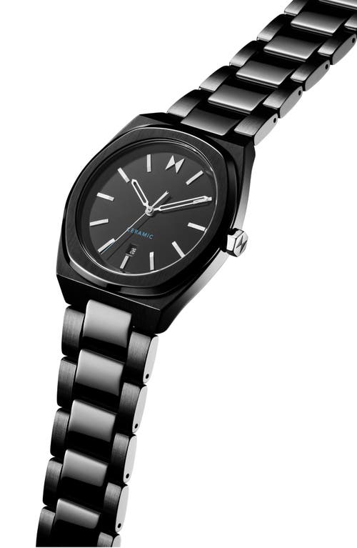 Shop Mvmt Odyssey Ii Ceramic Bracelet Watch, 40 Mm In Black