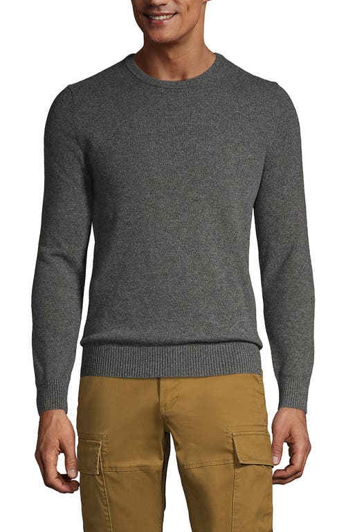 LANDS' END LANDS' END FINE GAUGE CASHMERE SWEATER