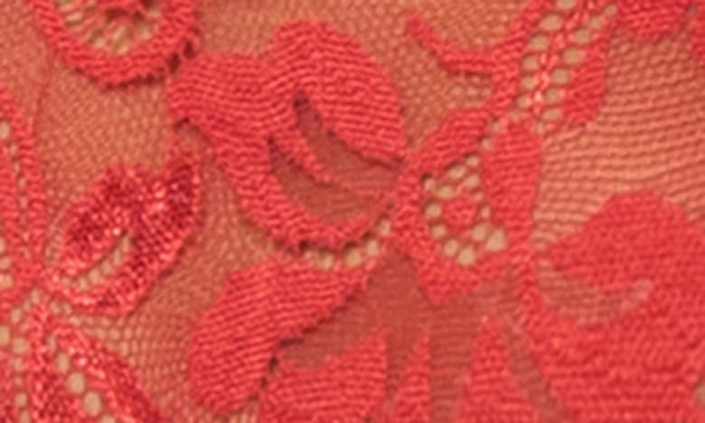 Oh La La Cheri Zoe Lace Teddy In Red