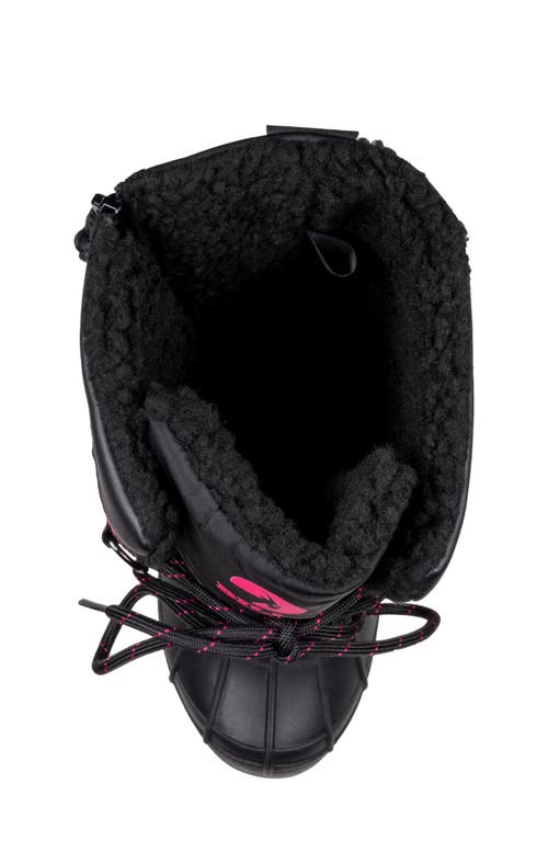 Shop Billy Footwear Kids' Ice Snow Boot Ii In Black/pink