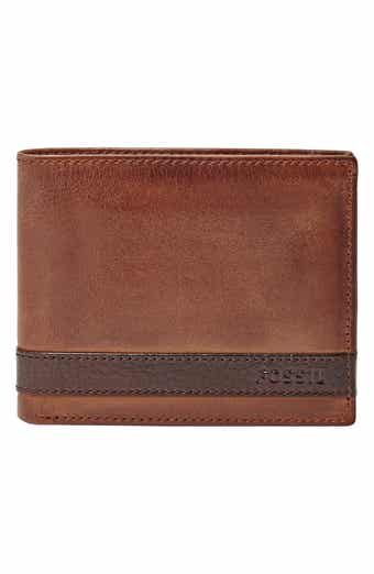 Fossil Brown New York Yankees Leather Derrick Front Pocket Bifold Wallet -  Yahoo Shopping