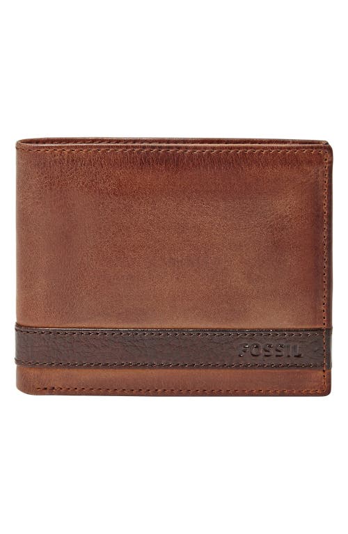 UPC 762346311805 product image for Fossil Quinn Leather Bifold Wallet in Brown at Nordstrom | upcitemdb.com