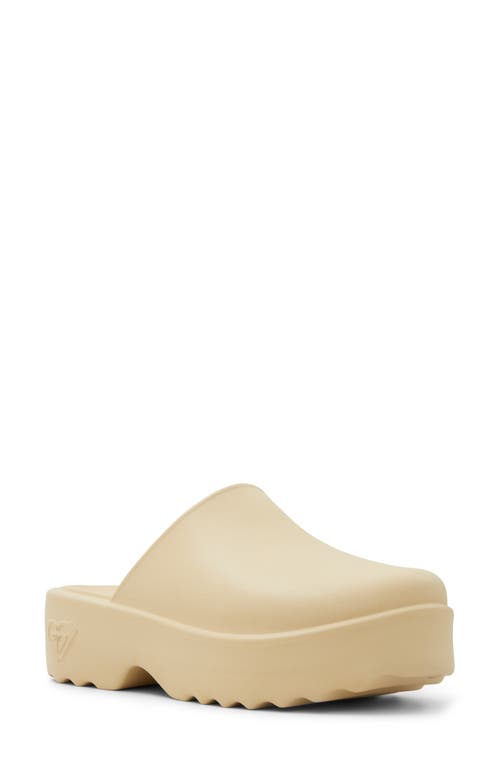 Shop Roxy Maddy Platform Clog In Parchment