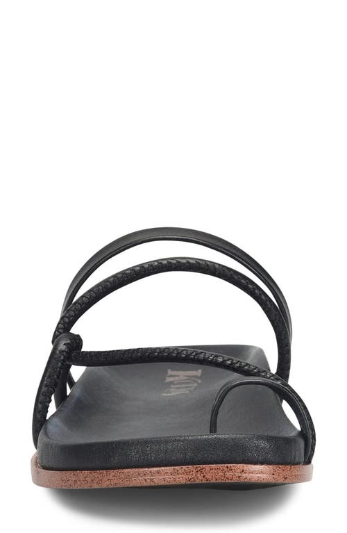 Korks Audra Sandal In Black