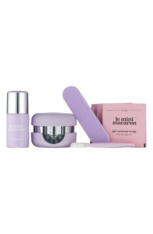 LE MINI MACARON Gel Manicure Kit in Lilac Blossom