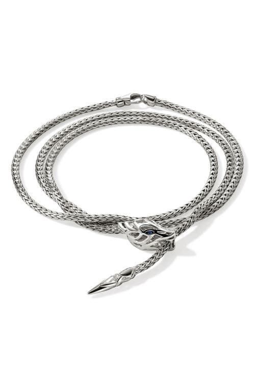 John Hardy Naga Layered Bracelet in Silver at Nordstrom, Size Medium