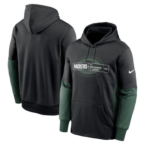 Nike Men's Green Bay Packers Sideline Club Pewter Grey Pullover