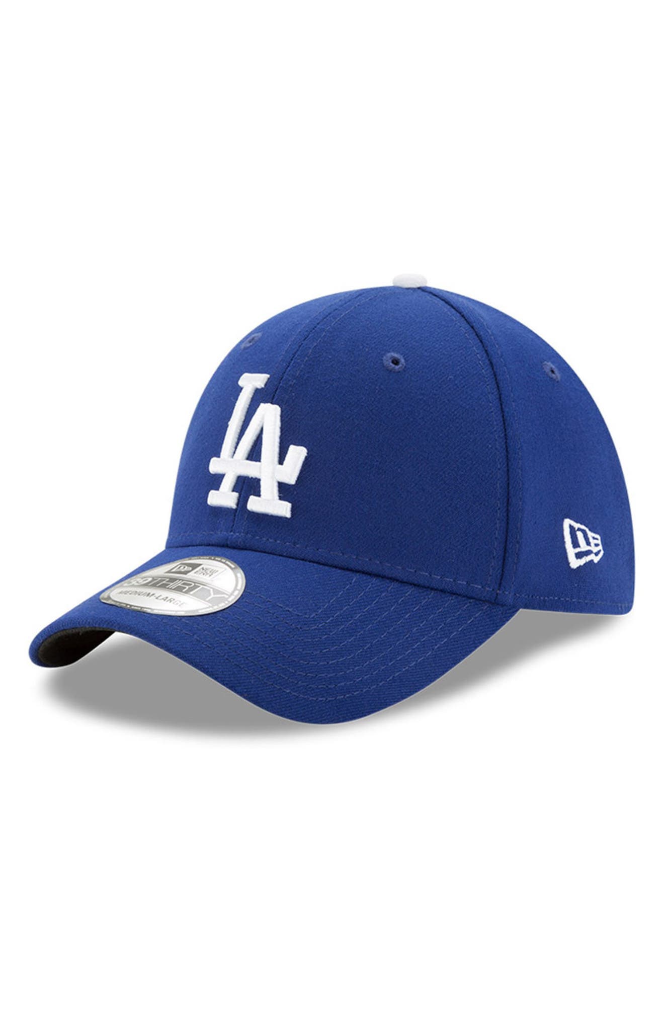 Los Angeles Dodgers Royal 2020 World Series Champions Sidepatch 39THIRTY Flex Hats
