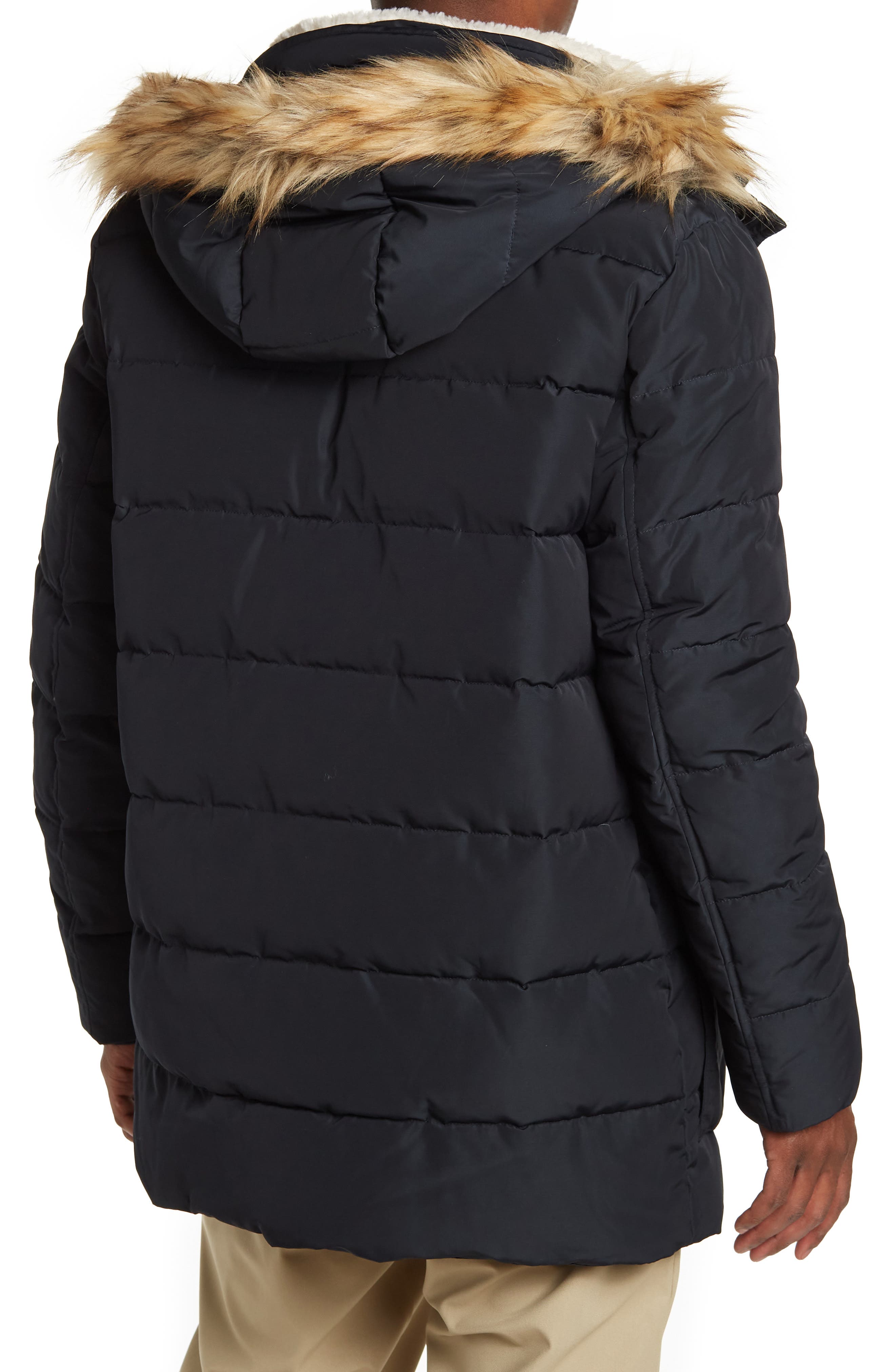 slate and stone down jacket