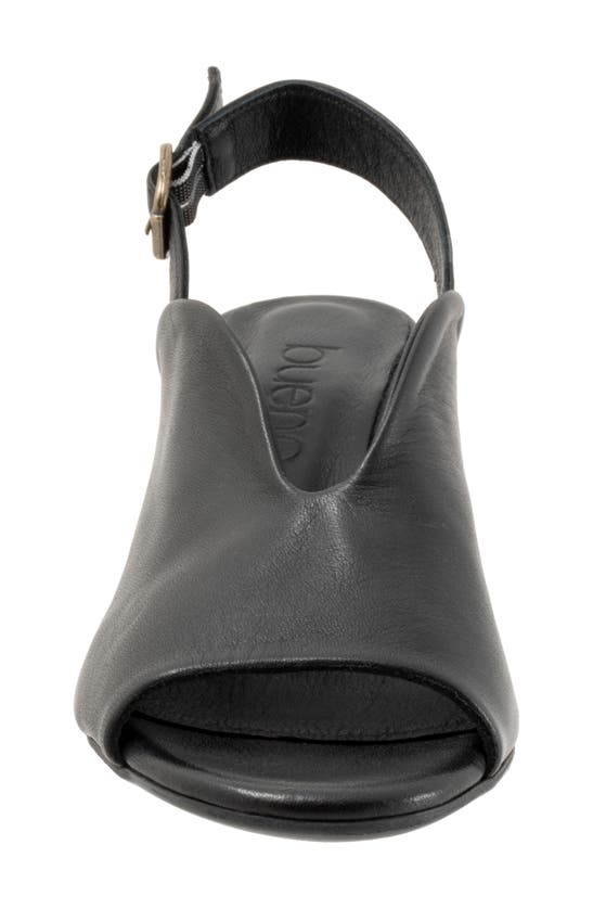 Bueno Clare Slingback Sandal In Black