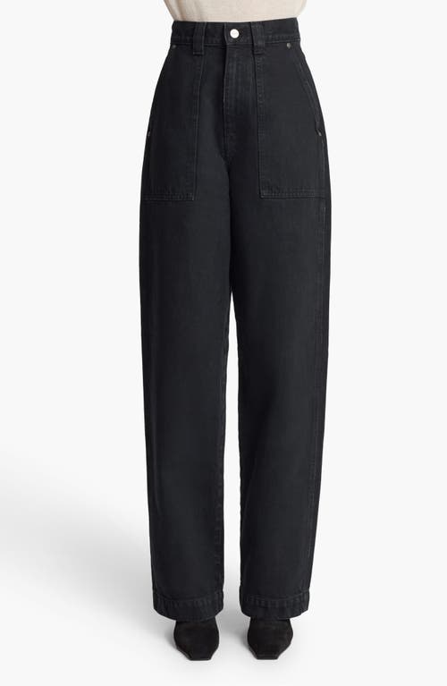 Khaite Hewitt High Waist Jeans Prescott at Nordstrom,