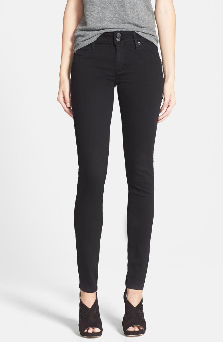 Hudson Jeans 'Collin' Supermodel Skinny Jeans (Black) | Nordstrom