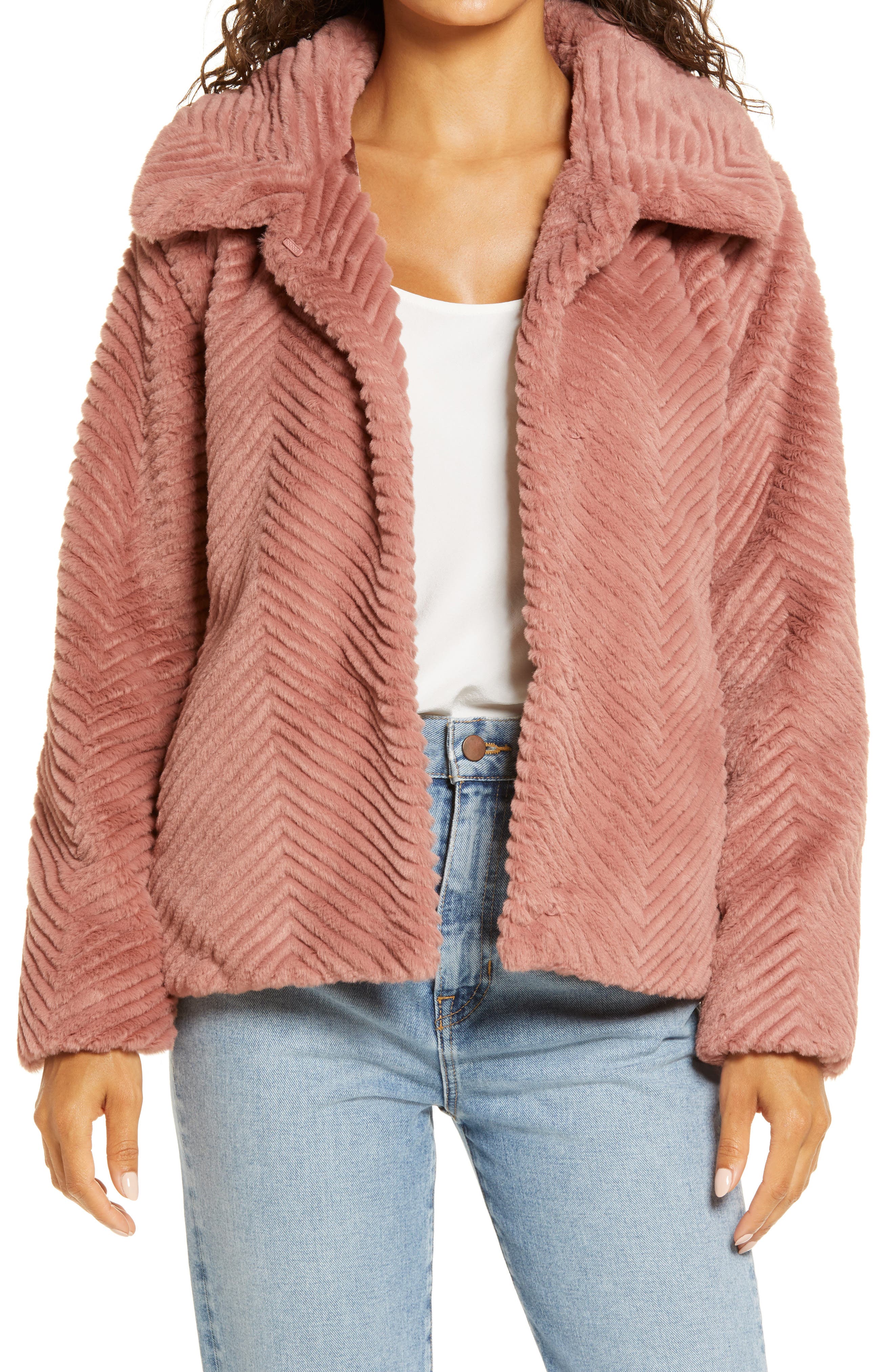 nordstrom rack fur coat