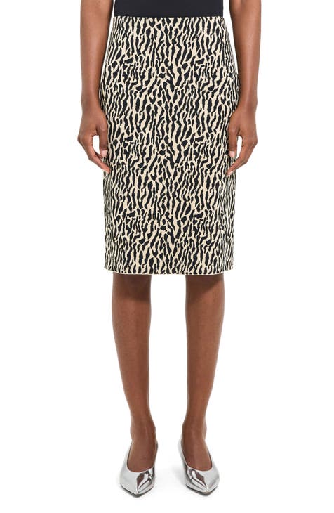 Animal print skirt discount nordstrom