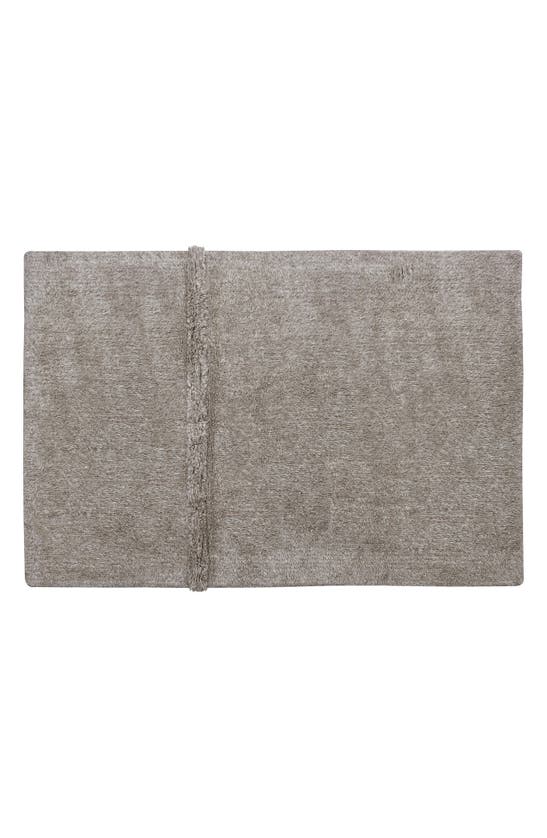 Lorena Canals Tundra Woolable Washable Wool Rug In Blue Tones