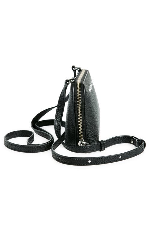 Marc Jacobs Small Leather Crossbody Bag In Black