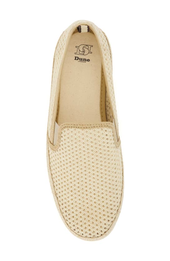 Dune London Fisherr Espadrille Slip-on Shoe In Beige
