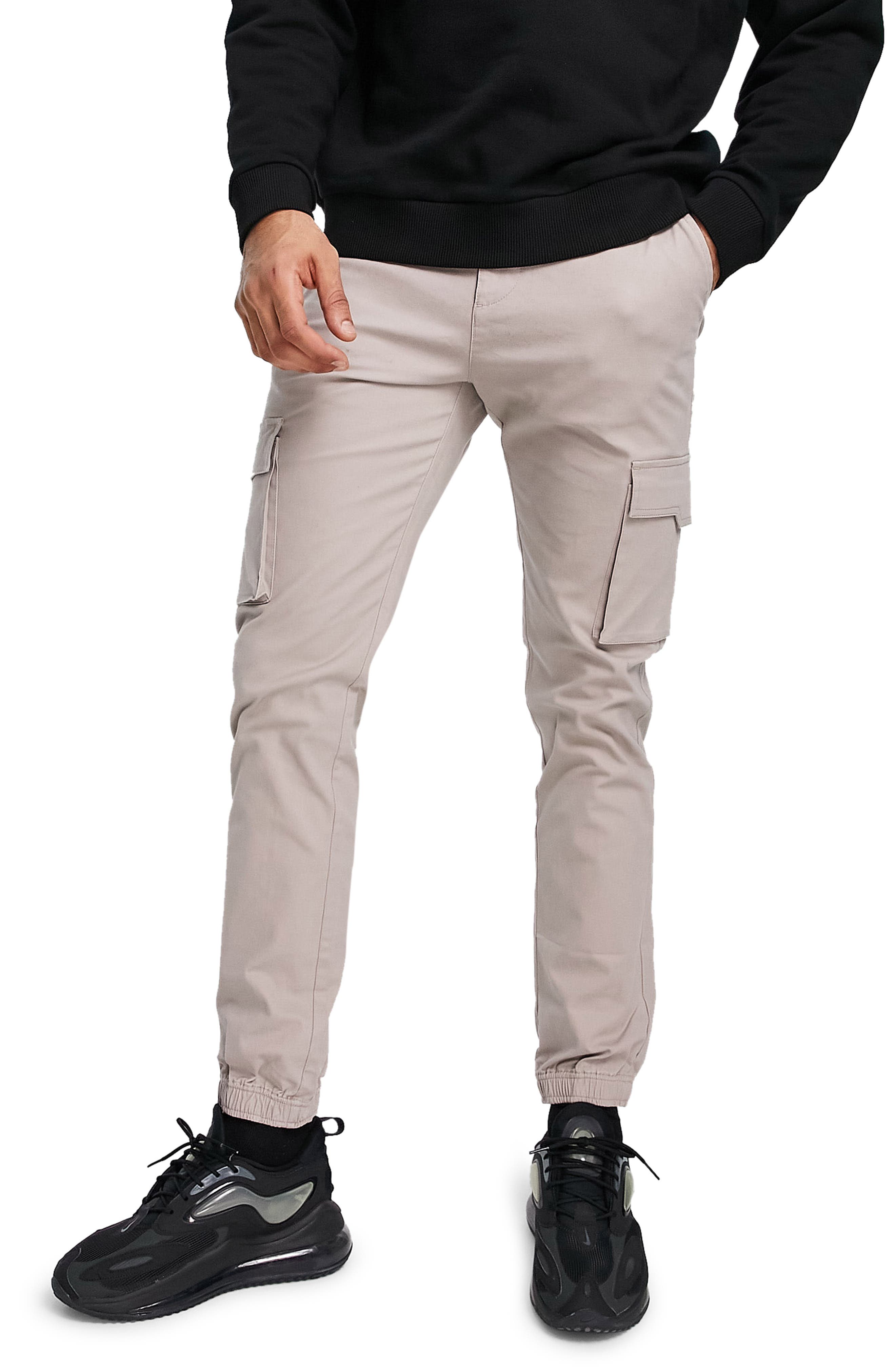 black cargo jeans for men