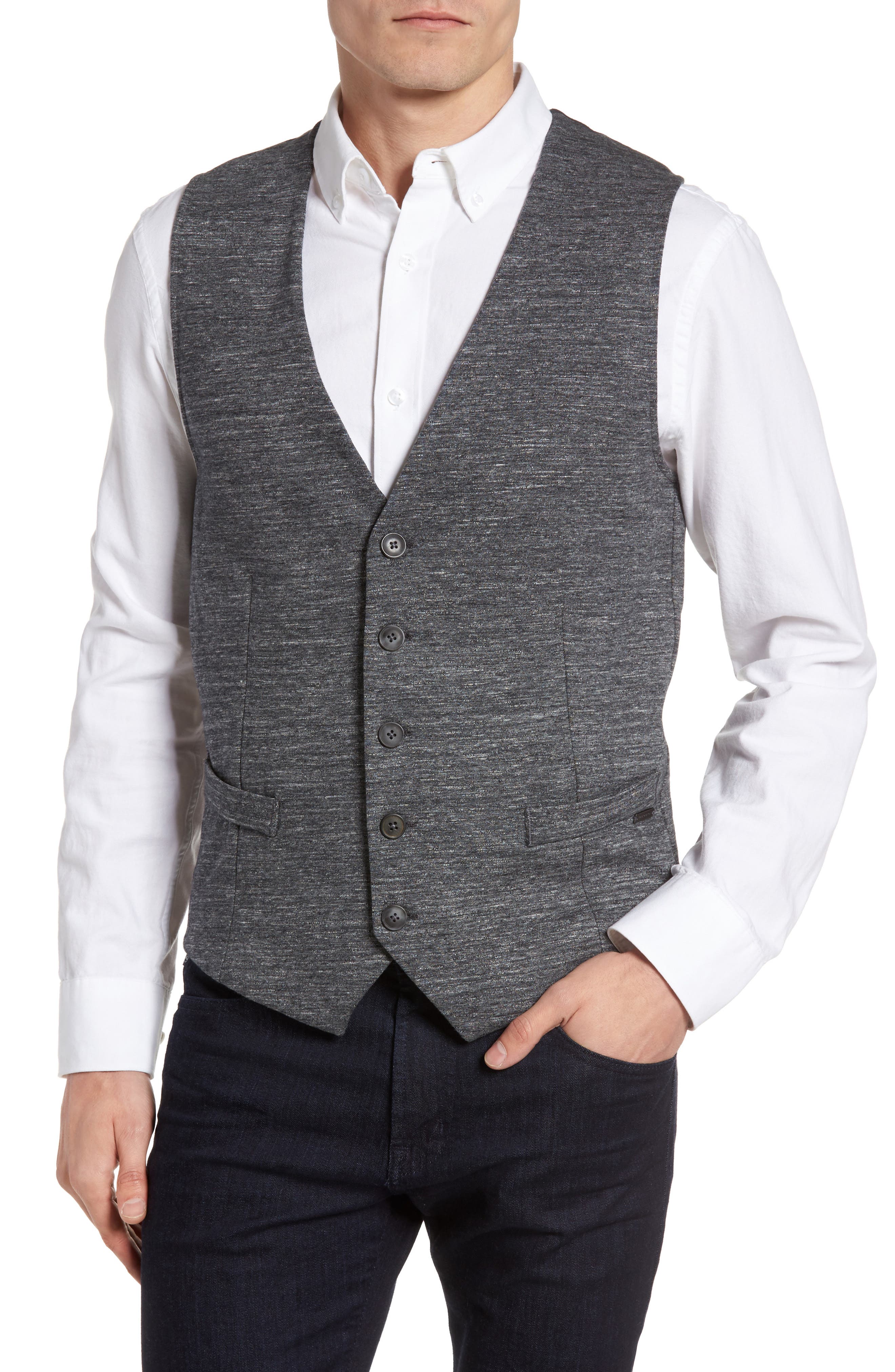 boss orange vest
