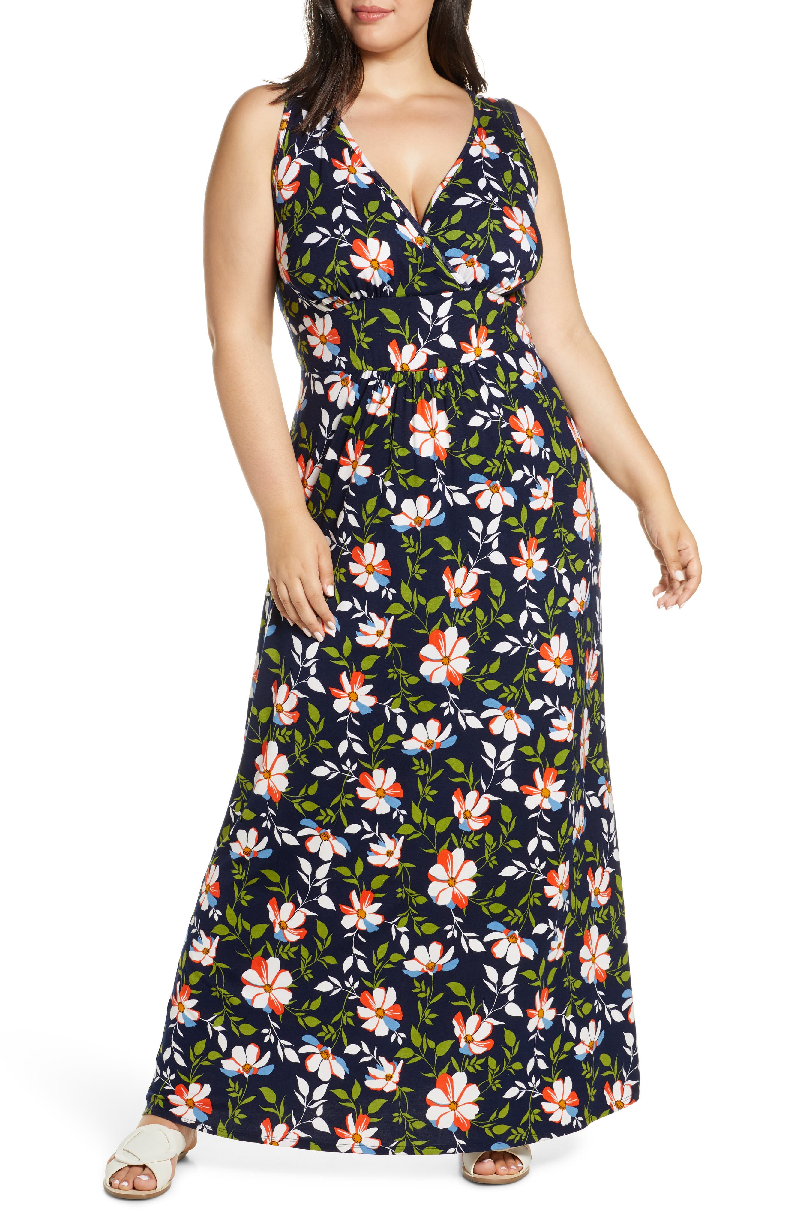 navy halter neck maxi dress