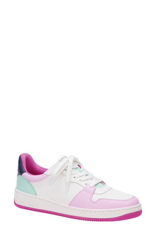 bolt colorblock sneaker in Opt Wht/Violet Blush