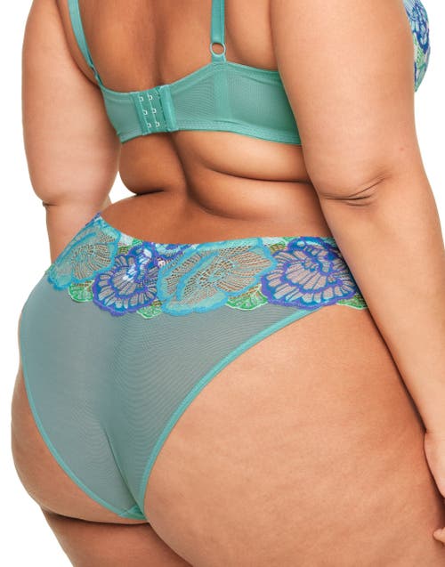 Shop Adore Me Colete Cheeky Panties In Floral Blue