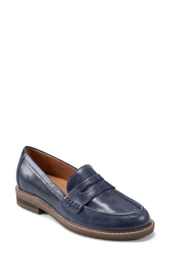 Earth Women's Javas Slip-on Penny Loafers In Dark Blue