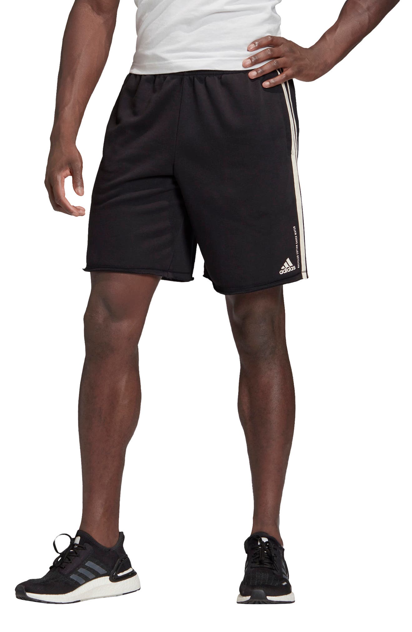 adidas french terry shorts