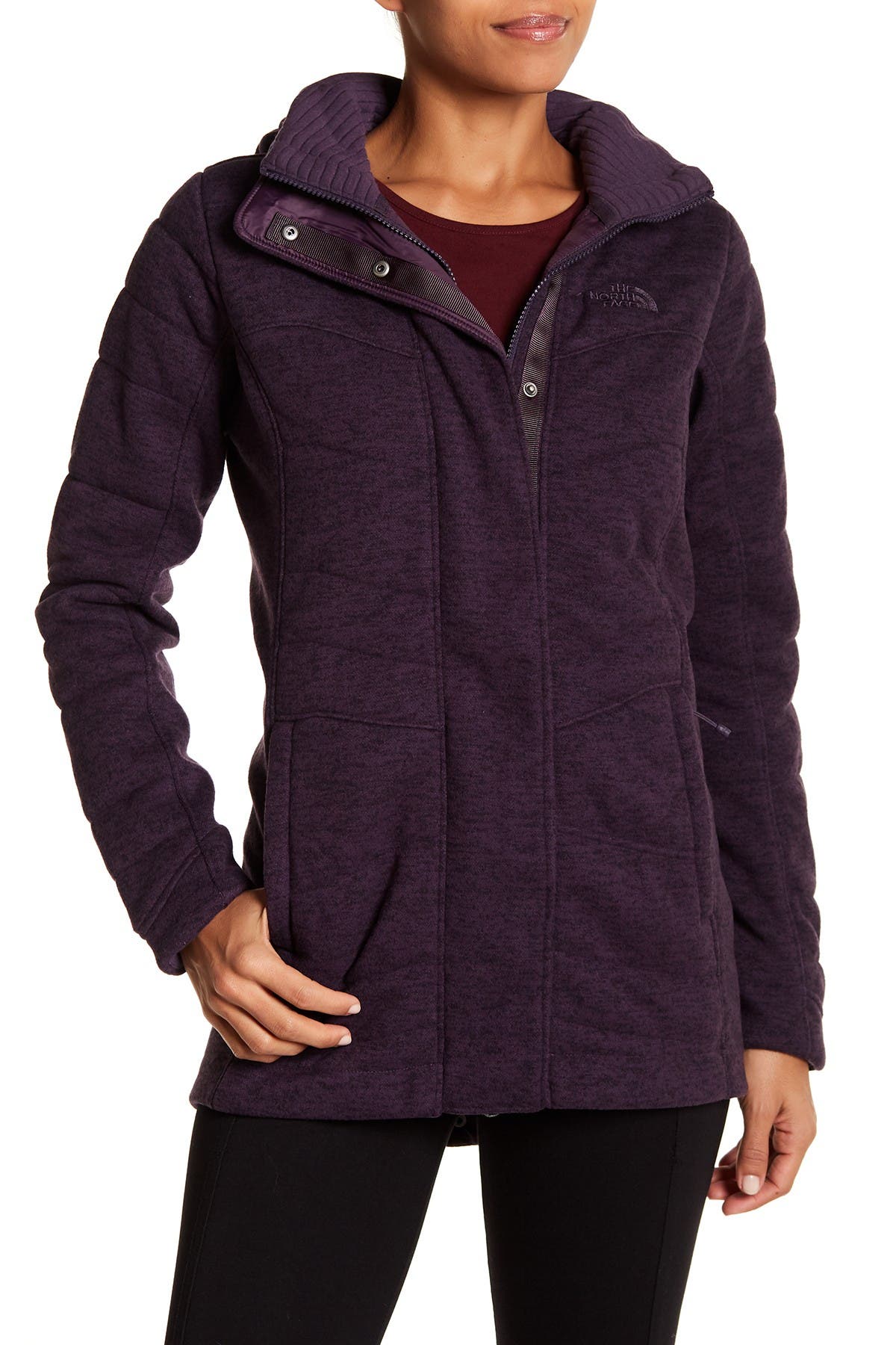 north face indi insulated hoodie jacket