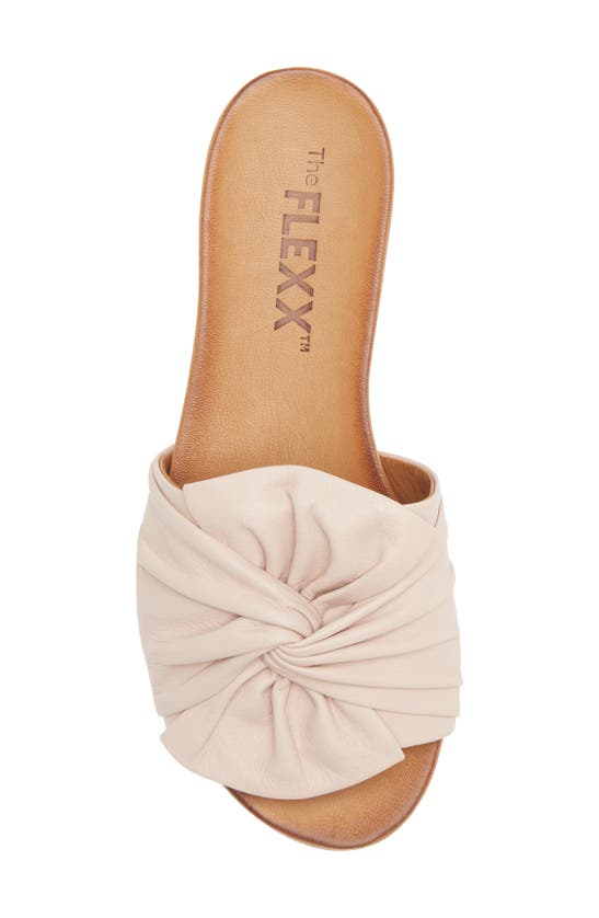 Shop The Flexx Knotty Slide Sandal In Quartz