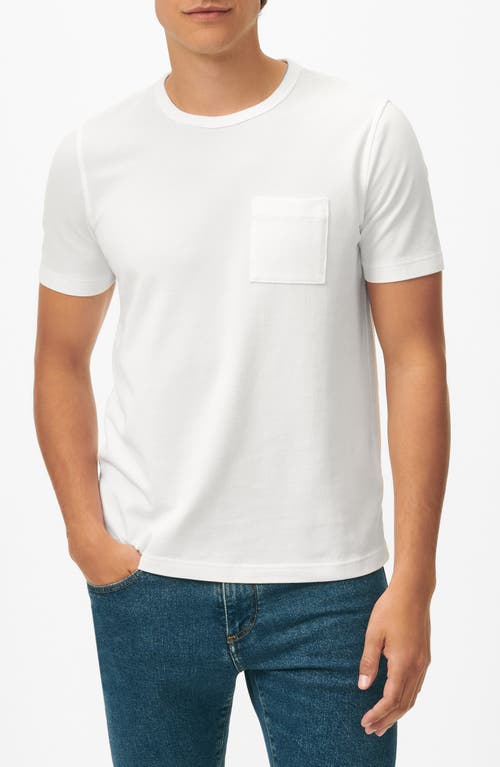 Shop Brooks Brothers Stretch Supima® Cotton Piqué Knit T-shirt In White