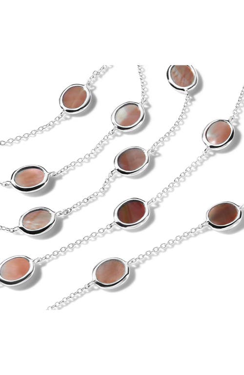 Shop Ippolita Rock Candy Confetti Necklace In Brown Shell