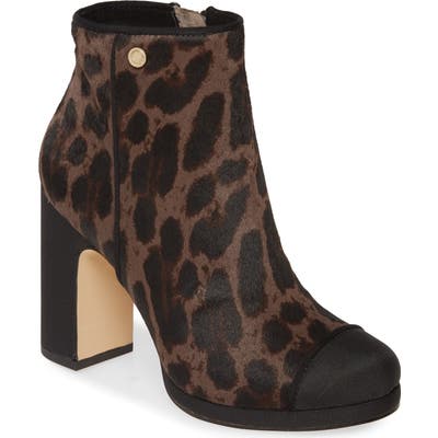 Karl Lagerfeld Paris Lainey Cap Toe Boot- Brown