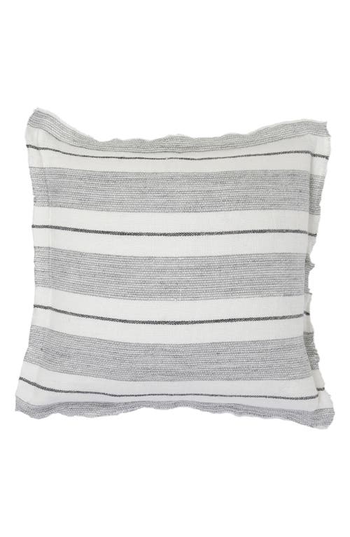 Shop Pom Pom At Home Laguna Accent Pillow In Grey/charcoal