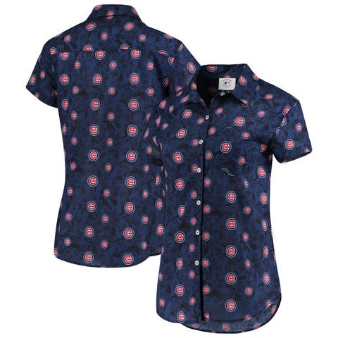 FOCO Boston Red Sox MLB Mens Floral Button Up Shirt