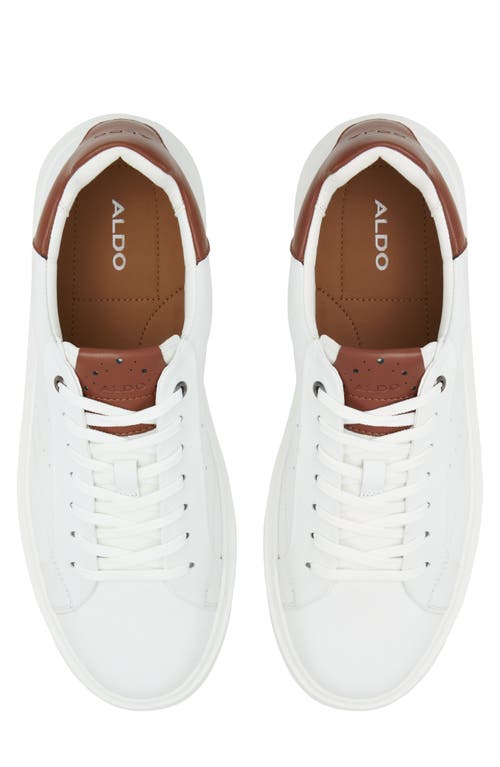 Shop Aldo Marconi Sneaker In White Combo