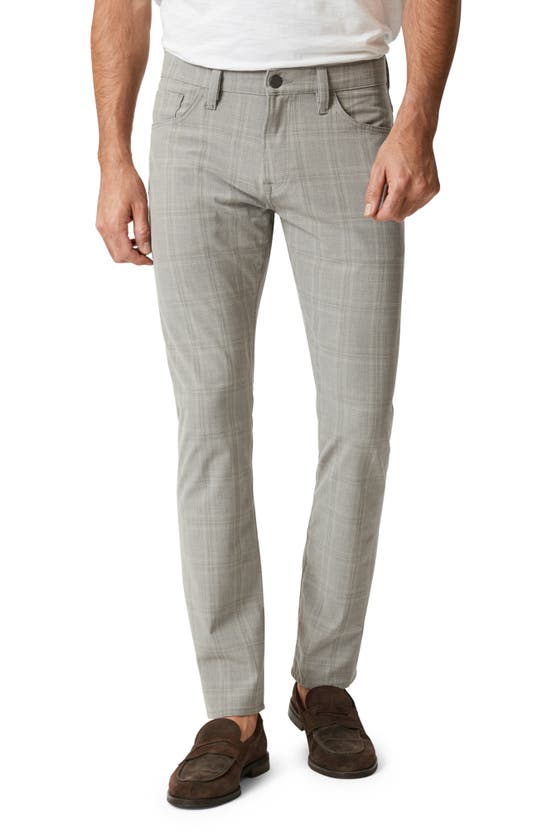 Shop 34 Heritage Courage Check Five-pocket Straight Leg Pants In Grey Checked