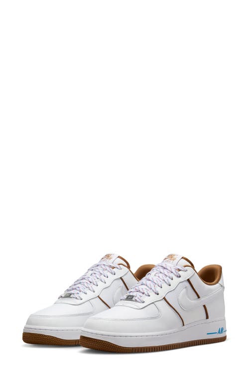 Nike Air Force 1 '07 LX Sneaker White/White/Light Tan at