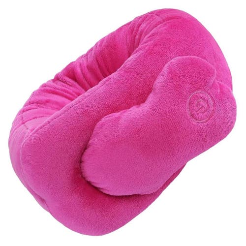 Pursonic Portable Neck & Shoulder Adjustable Massaging Wrap Blue In Pink