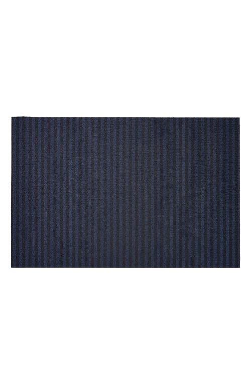 Chilewich Breton Stripe Door Mat in Blueberry at Nordstrom