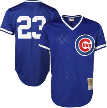 Men's Chicago Cubs Official Blank Replica Jersey
