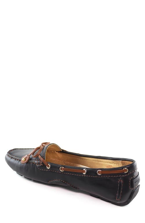 Marc Joseph New York 'cypress Hill' Loafer In Black/cognac Napa
